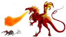 Fire Dragon (with Acid Dragon)